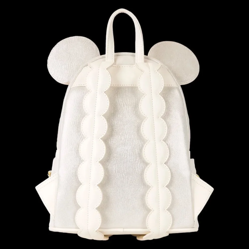 Disney Loungefly Minnie Mouse Wedding Mini Backpack